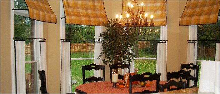 JEM Personalized Interiors, LLC is a custom drapery shop in St. Louis, MO.  We specialize in professional window treatments and interiors.