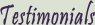 Testimonials